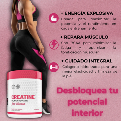 CREATINA MONOHIDRATA MUJER